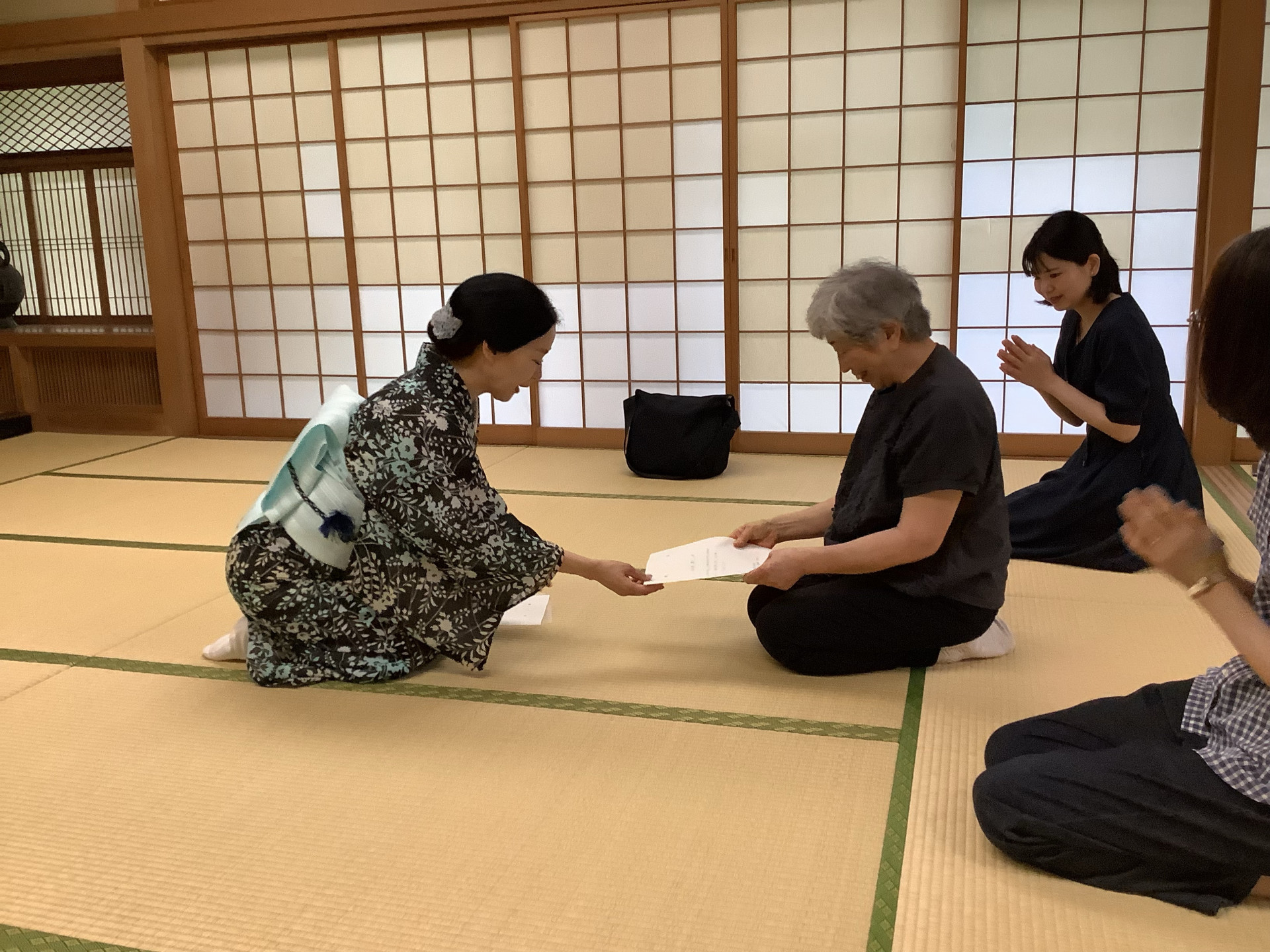 着付け教室④